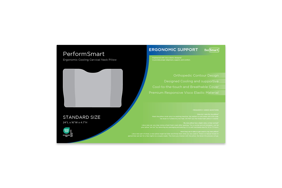 PerformSmart Cervical Neck Pillow