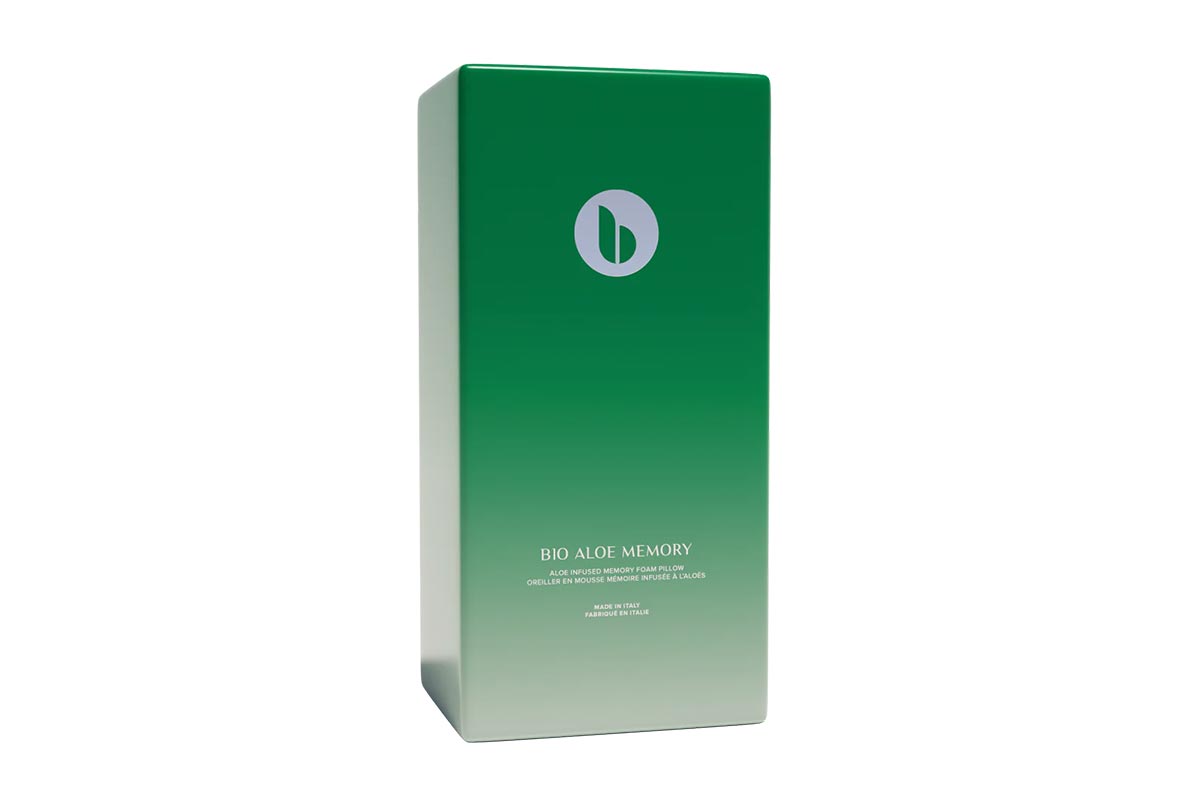 Bio Aloe Memory Foam High Pillow